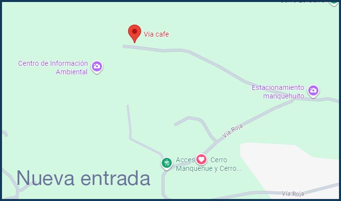 Nueva entrada al Cerro Manquehuito